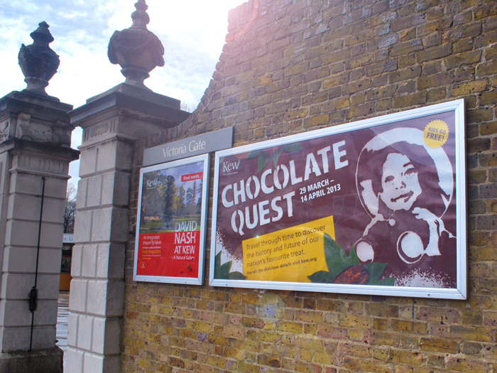 Kew_Chocolate_Quest_gate_poster_