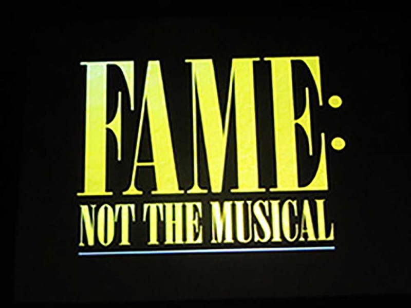 David Baddiel’s Fame: Not The Musical