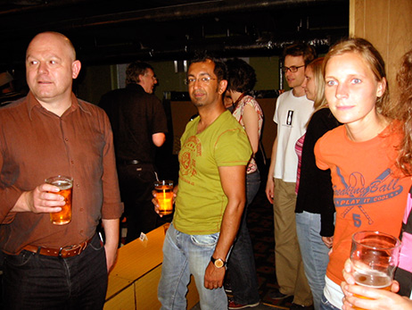 Martin Pople, Rejash Bhela, Ocky Murray, Claire Turner, and Elke Leinwand