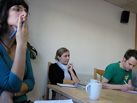 Caroline Hunt, Claire Turner and Ocky Murray
