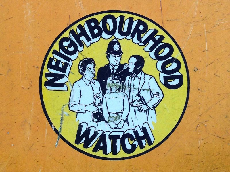 This is a Neighbourhood Watch area