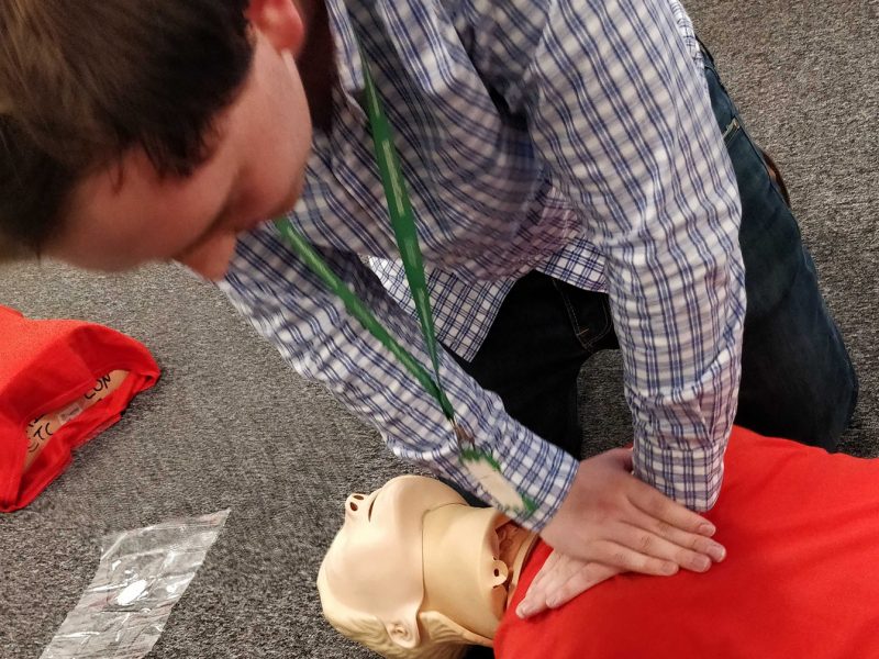 Ed&#8217;s first First Aid course