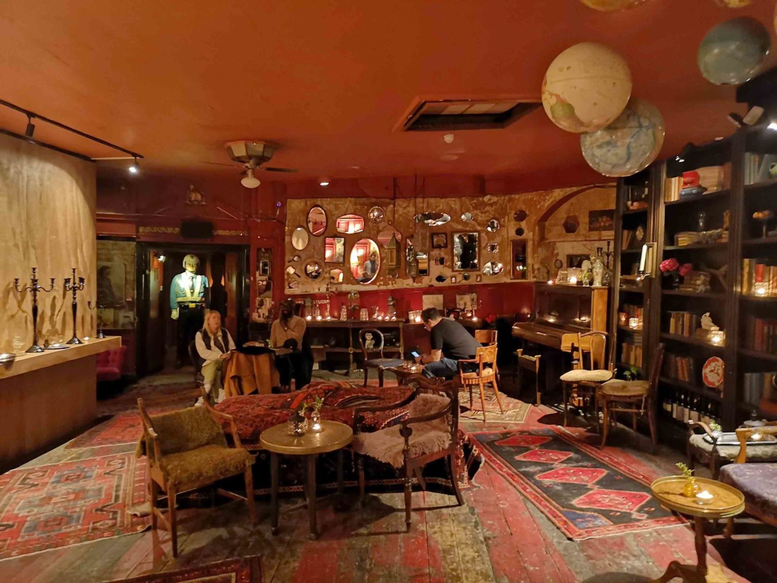 The interior of the 'the most atmospheric bar in the known universe'