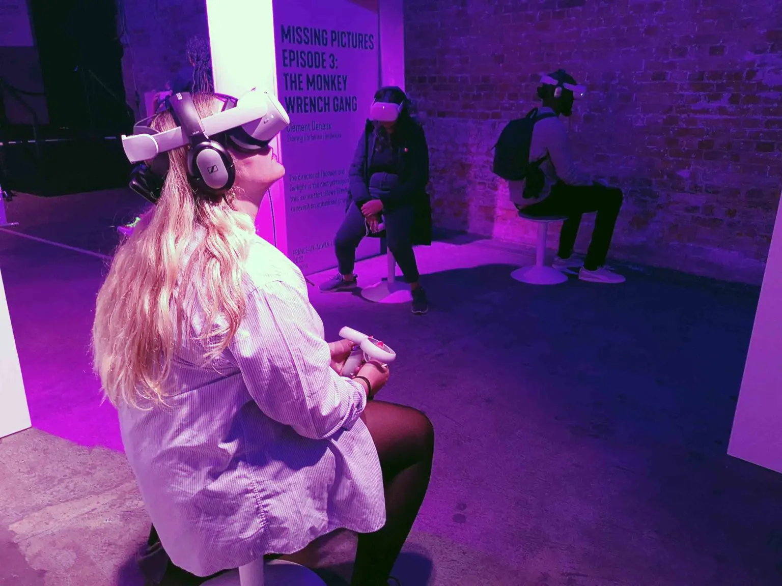 Lottie experiences another reality