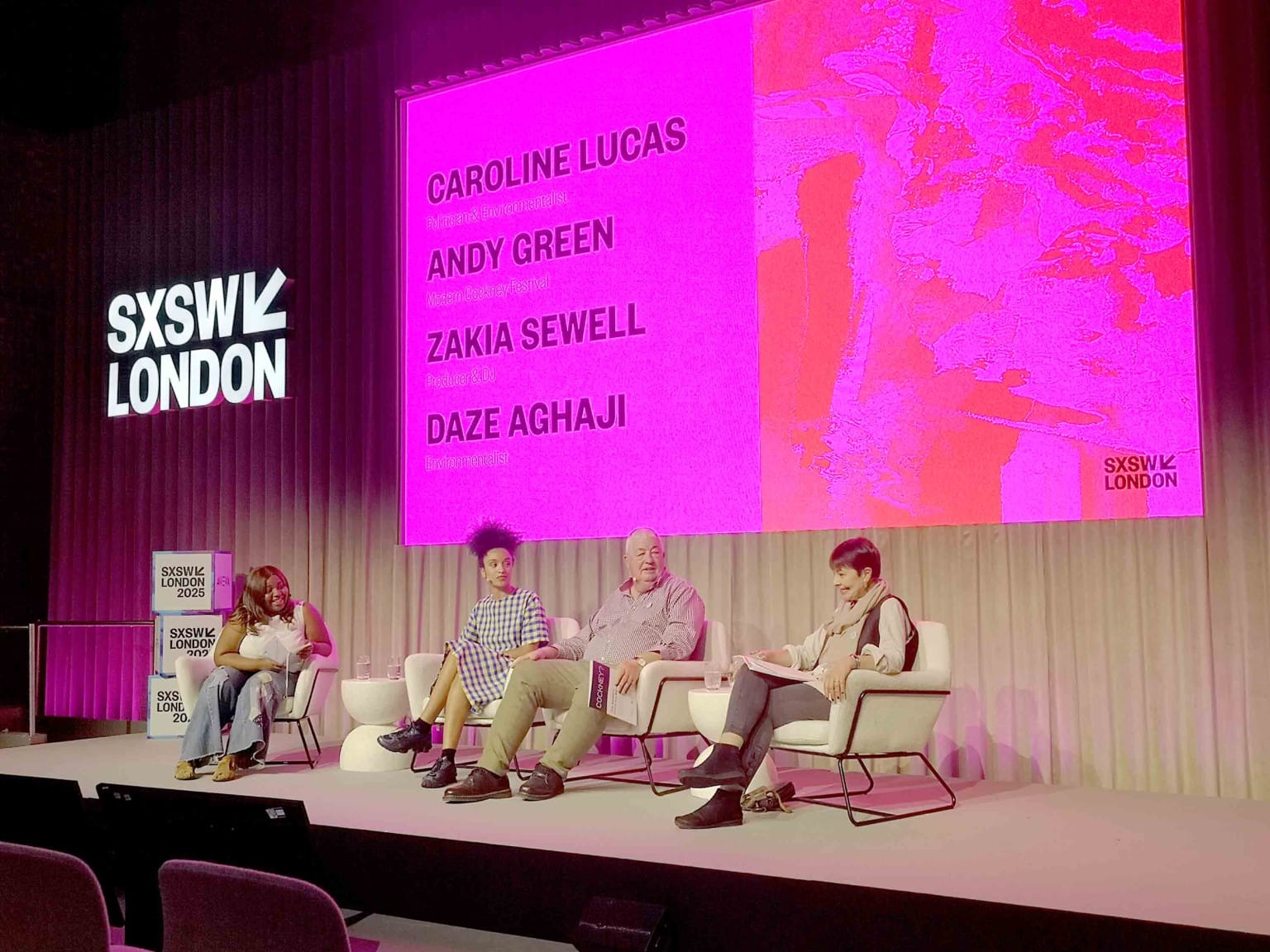 A panel discussing ways to reclaim English identity