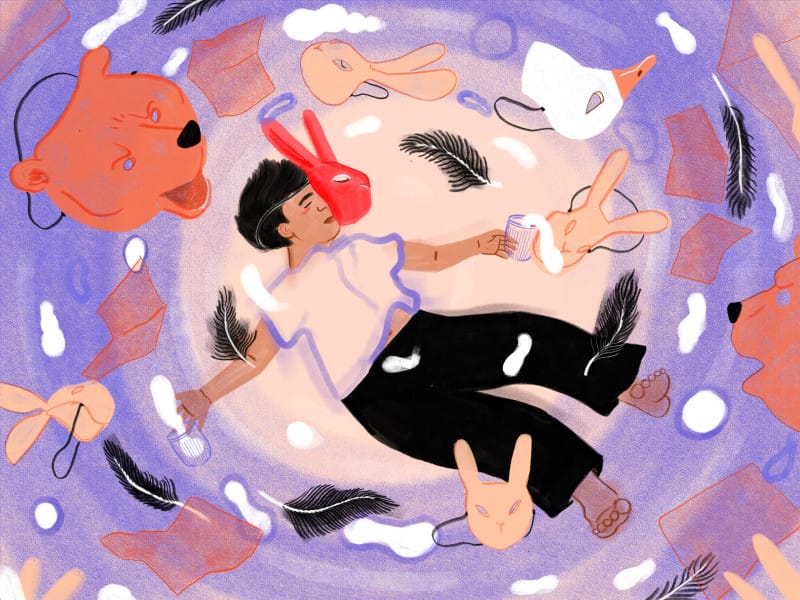 White Rabbit Red Rabbit